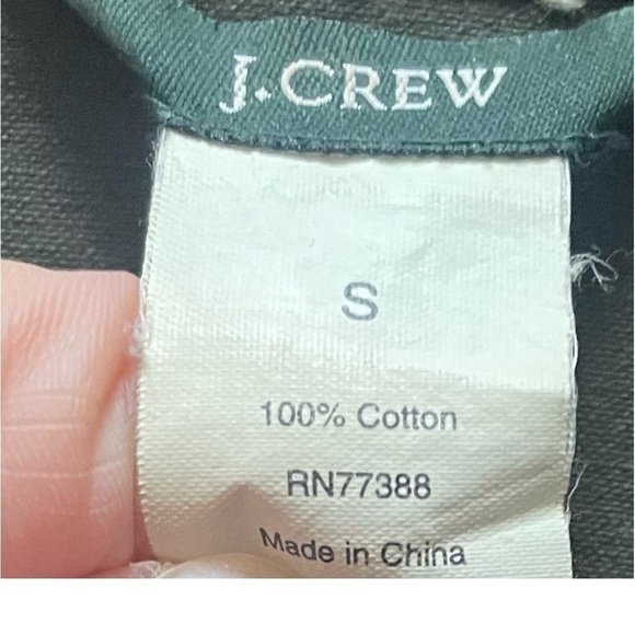 J.Crew Vintage Y2K Utility Army Jacket Olive Green Size S - Picture 7 of 7